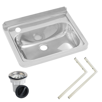 3monkeez Wall Mounted Hand Basin 1Tap Hole