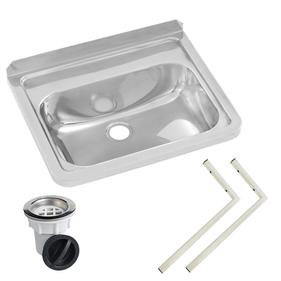 3monkeez Wall Mounted Hand Basin No Tap Hole