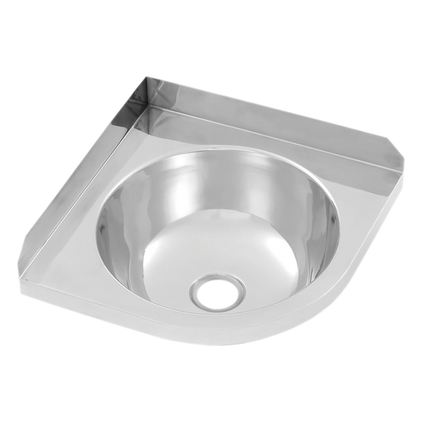 3monkeez Corner Stainless Steel Hand Basin