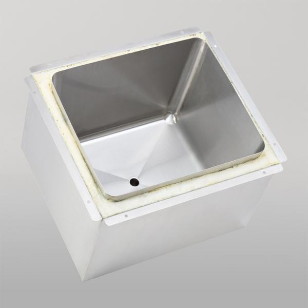 3monkeez Weld In Insulated Stainless Steel Ice Well 400mm