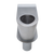 3monkeez Wall Faced Long Drop Toilet Pan