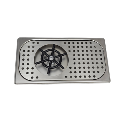 3monkeez Glass/Milk Jug Rinser with Drain Tray