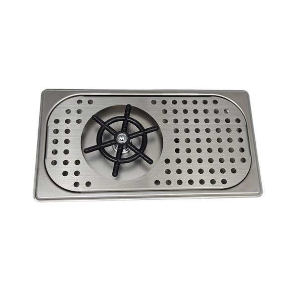 3monkeez Glass/Milk Jug Rinser with Drain Tray