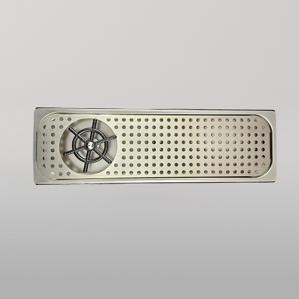 3monkeez Glass/Milk Jug Rinser with Drain Tray 600