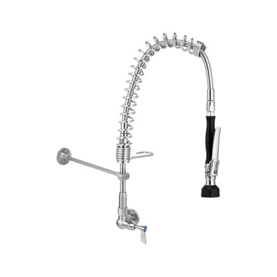 3monkeez Compact Stainless Steel Single Wall Mount Pre-Rinse