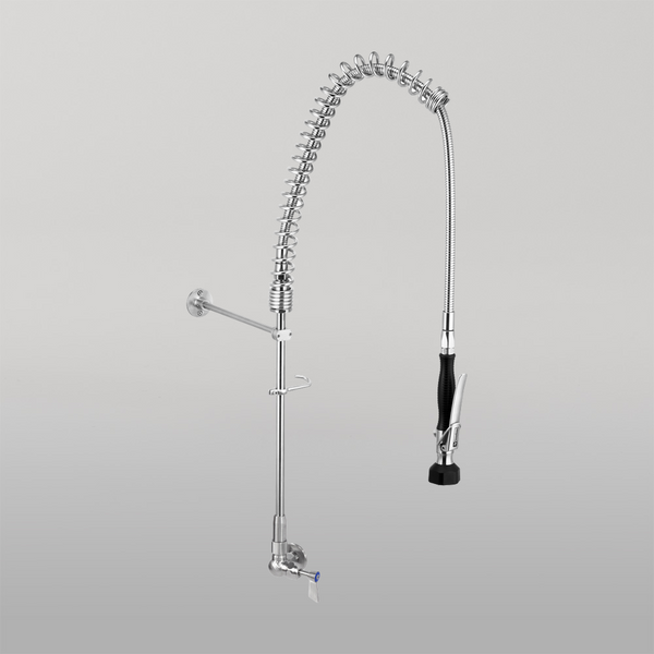 3monkeez Stainless Steel Single Wall Mount Pre-Rinse