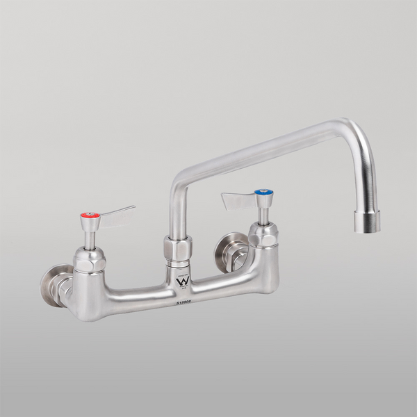 3monkeez Stainless Steel Exposed Wall Tap Body With 12-inch Spout