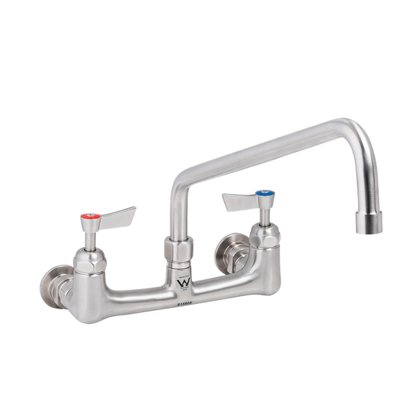 3monkeez Stainless Steel Exposed Wall Tap Body With 12-inch Spout