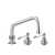 3monkeez Bench Mount and Basin Stops with 6-inch Spout