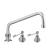 3monkeez Stainless Steel Bench Mount and Basin Stops with 12-inch Spout