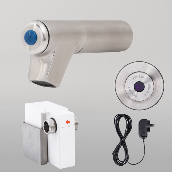 3monkeez Bib Tap with Wall-Mount Sensor Mains Operated