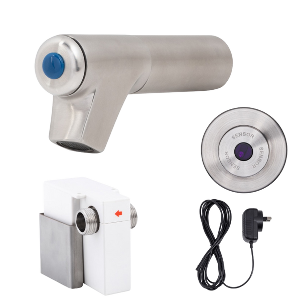 3monkeez Bib Tap with Wall-Mount Sensor Mains Operated