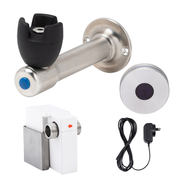 3monkeez 90 Degree Silicone Mouthguard Bubbler with Hob-Mount Sensor Mains Operated