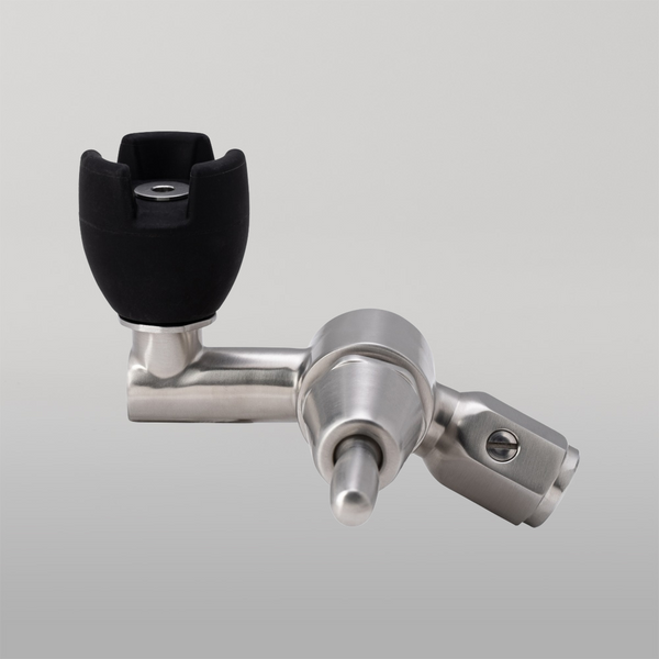 3monkeez Lever Handle 45 Degree Bubbler With Silicone Mouthguard