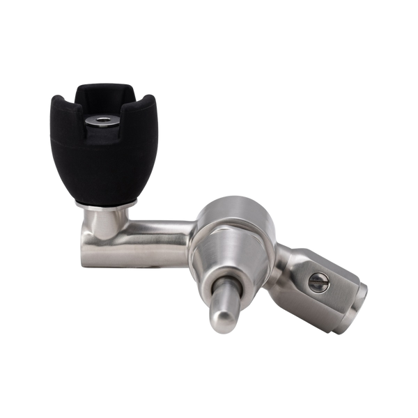 3monkeez Lever Handle 45 Degree Bubbler With Silicone Mouthguard