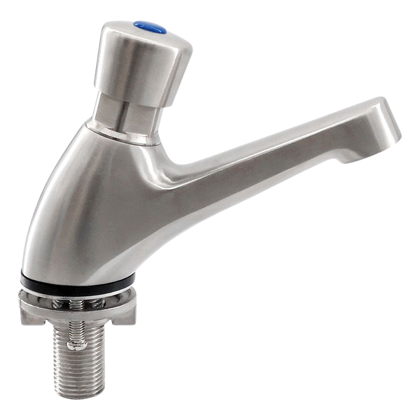 3monkeez Push Button Pillar Tap Adjustable Timed Flow