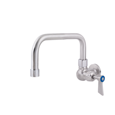 3monkeez Stainless Steel Single Wall Mount Body with Single Control and 8-inch Spout