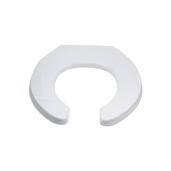 3monkeez Single Flap Open Front Toilet Seat White