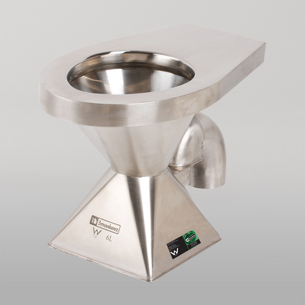 3monkeez Pedestal Toilet Pan S Trap