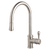Armando Vicario Provincial Single Lever Kitchen Mixer With Pull Out Brushed Nickel