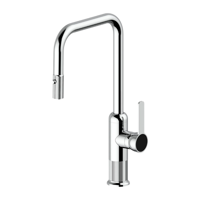 Armando Vicario Lumiere Pull Out Kitchen Mixer Dual Spray Chrome Lead Free