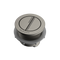 Caroma Dual Flush Round Bezel & Button Brushed Nickel