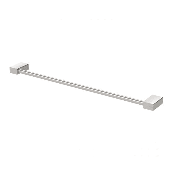 Lexi MKII Single Towel Rail 600mm Brushed Nickel