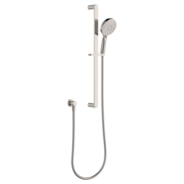 Fienza Empire Slim Rail Shower Brushed Nickel