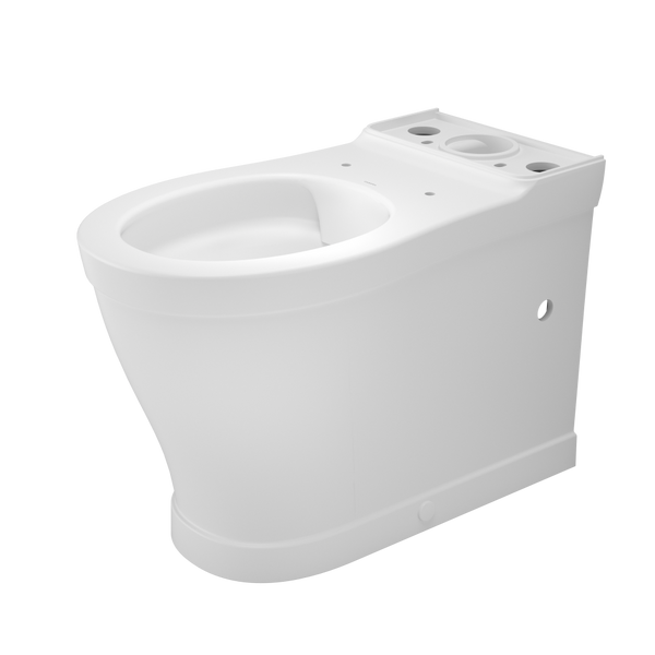 Caroma Riviere Cleanflush Wall Faced Close Coupled Bottom Inlet Pan Matte White