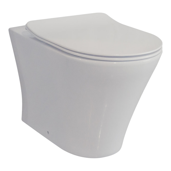 Villeroy & Boch O.Novo 2.0 DirectFlush Wall Faced Toilet with Slim Seat Alpine White