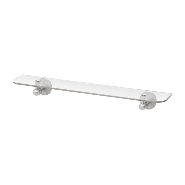 Phoenix Nostalgia Glass Shelf Brushed Nickel
