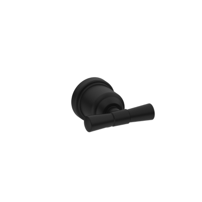 York Robe Hook Matte Black