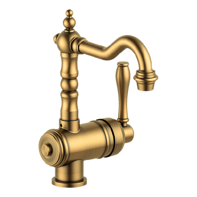 Armando Vicario Provincial Single Lever Basin Mixer Bronze Lead Free