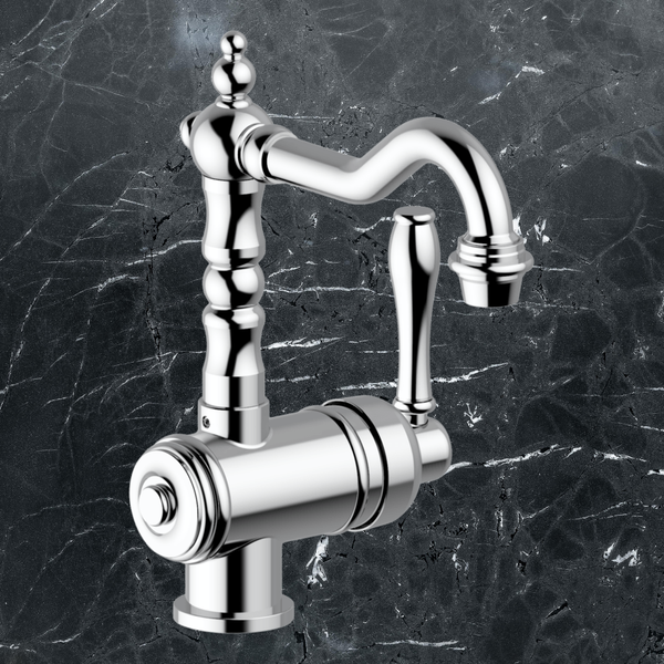 Armando Vicario Provincial Single Lever Basin Mixer Chrome Lead Free