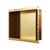 Art Australia Anook Shower Niche 200 x 100mm Brushed Gold