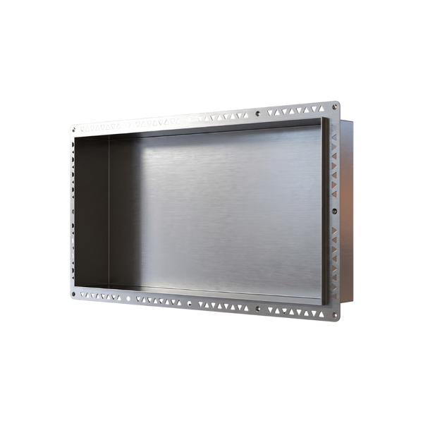 Art Australia Anook Shower Niche 600 x 300mm Titanium Grey