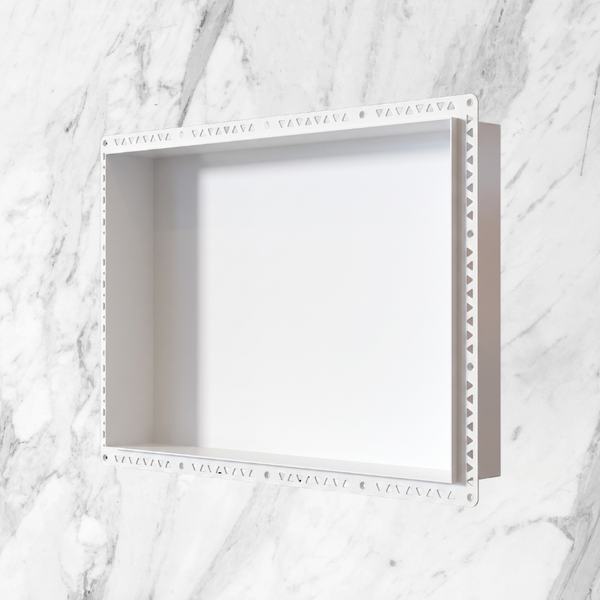 Art Australia Anook Shower Niche 600 x 400mm Appliance White