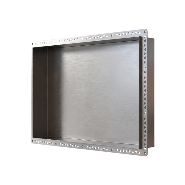 Art Australia Anook Shower Niche 600 x 400mm Titanium Grey
