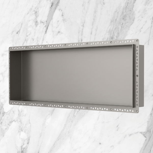 Art Australia Anook Shower Niche 900 x 300mm Titanium Grey