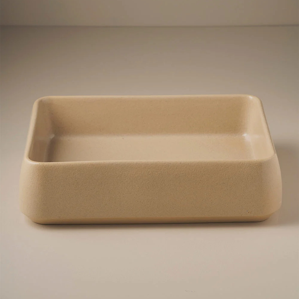 Robert Gordon Kiln 515 Rectangular Hand Basin Sand