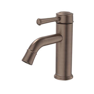 Caroma Riviere Basin Mixer Brushed Bronze