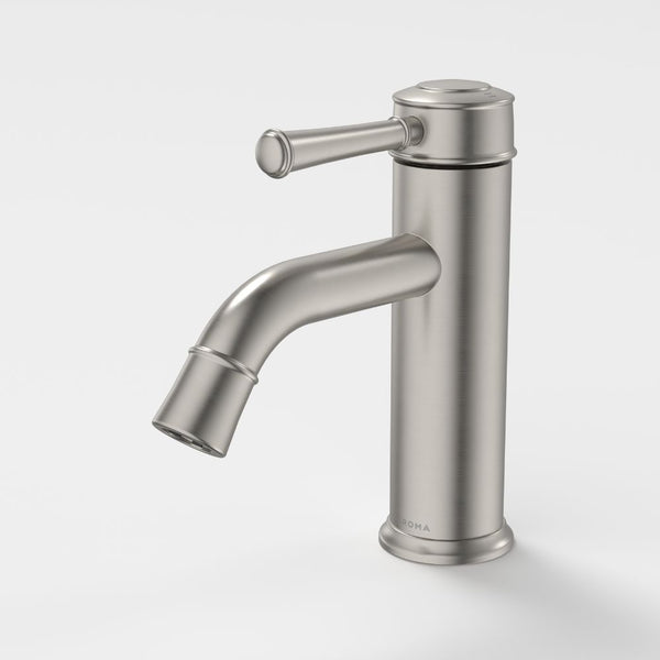 Caroma Riviere Basin Mixer Brushed Nickel