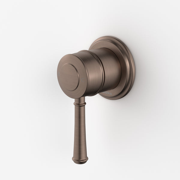 Caroma Riviere Bath/Shower Mixer (Complete Kit) Brushed Bronze