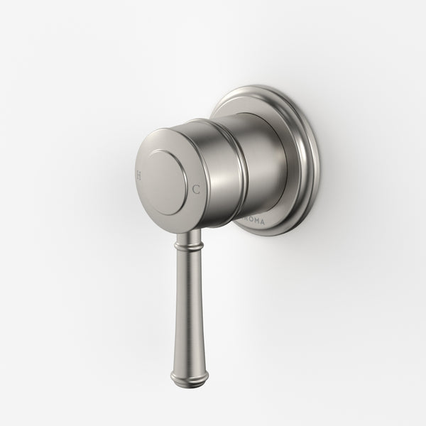 Caroma Riviere Bath/Shower Mixer (Complete Kit) Brushed Nickel
