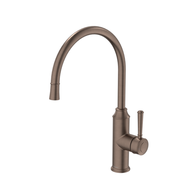 Caroma Riviere Sink Mixer Brushed Bronze Lead Free