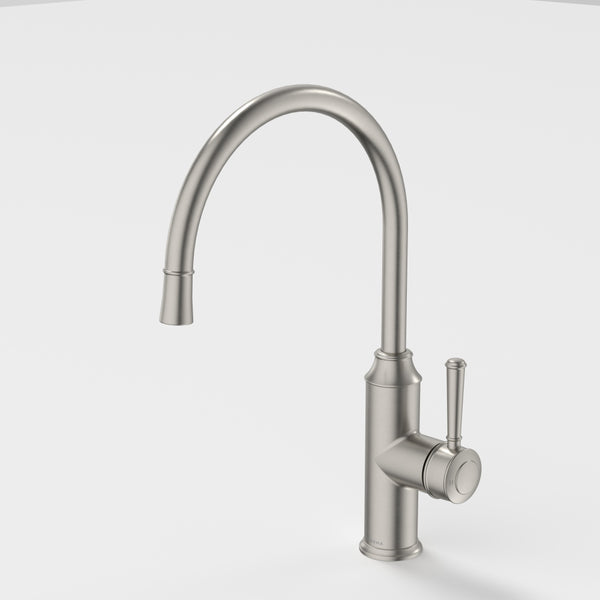 Caroma Riviere Sink Mixer Brushed Nickel Lead Free