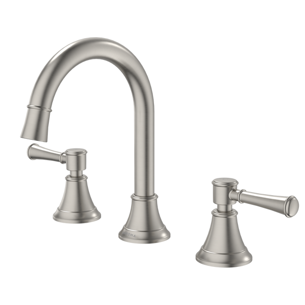 Caroma Riviere Basin Set Brushed Nickel Lead Free