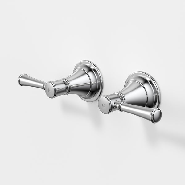 Caroma Riviere Wall Top Assemblies Chrome