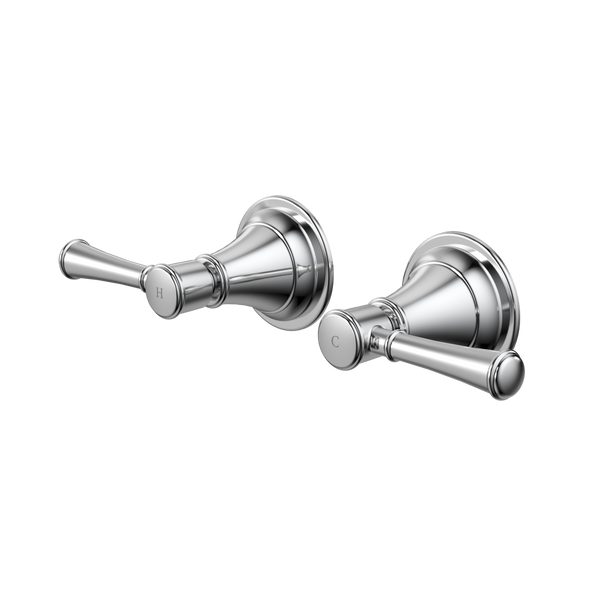 Caroma Riviere Wall Top Assemblies Chrome