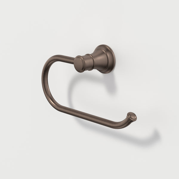 Caroma Riviere Toilet Roll Holder Brushed Bronze